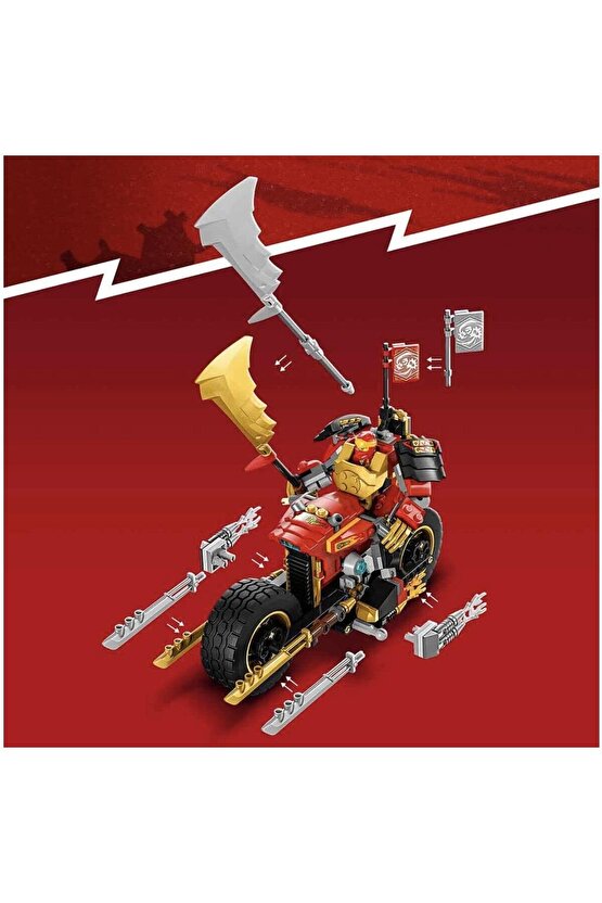 ® NINJAGO® Kai’nin Robot Motosikleti EVO 71783 - 7 Yaş ve Üzeri için Yapım Seti (312 Parça)