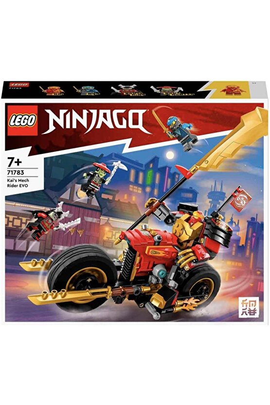 ® NINJAGO® Kai’nin Robot Motosikleti EVO 71783 - 7 Yaş ve Üzeri için Yapım Seti (312 Parça)