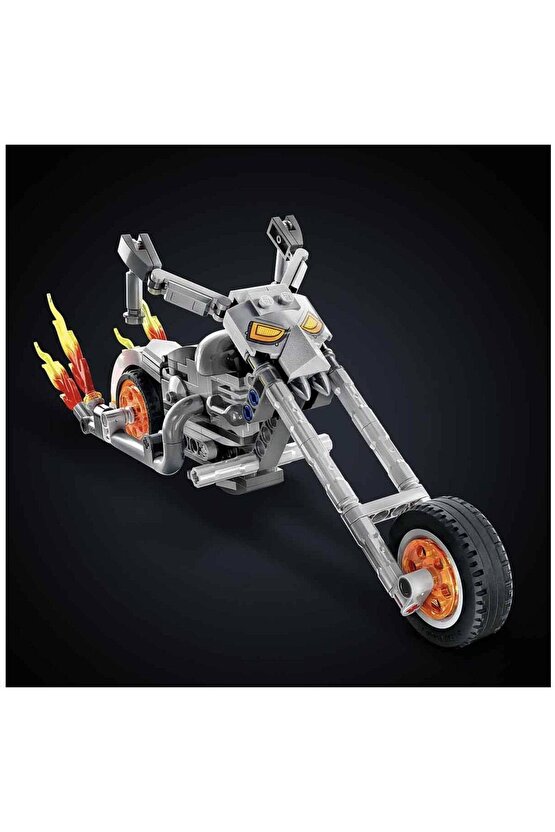 ® Marvel Ghost Rider Robotu ve Motosikleti 76245 - 7 Yaş ve Üzeri için Yapım Seti (264 Parça)