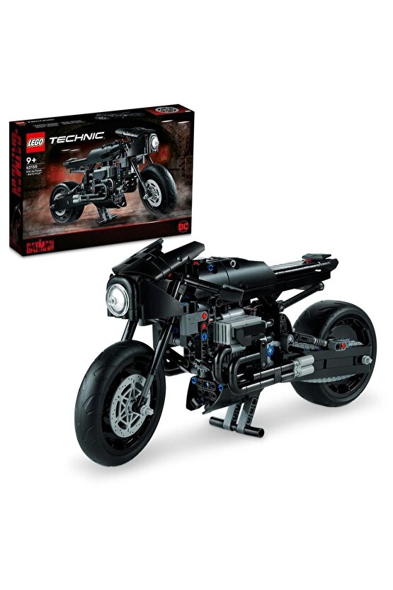 ® Technic BATMAN - BATCYCLE™ 42155 - 9 Yaş ve Üzeri Çocuklar için Oyuncak Yapım Seti (641 Parça)