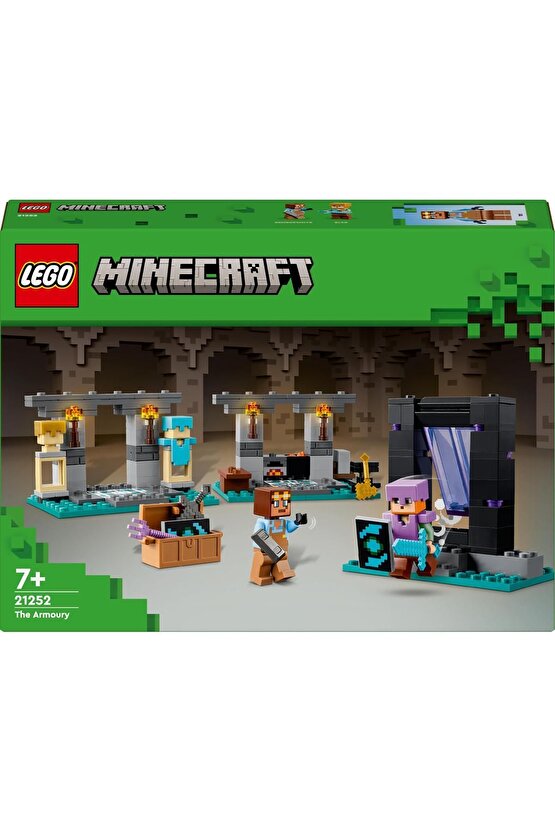 thestorex Minecraft® Cephanelik 21252  - 7 Yaş ve Üzeri İçin Yapım Seti (203 Parça) gextr 657