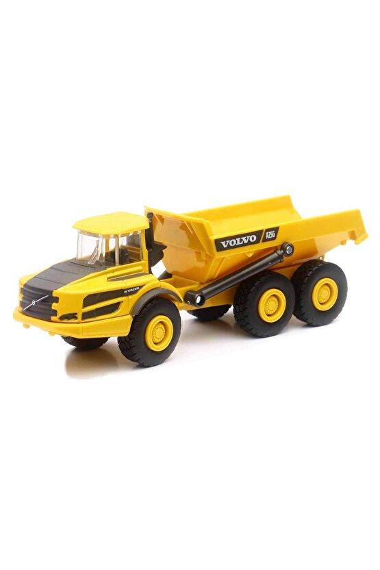 Volvo 3lü Newray 1:50 Ölçek İş Makinesi Seti 13-14 cm