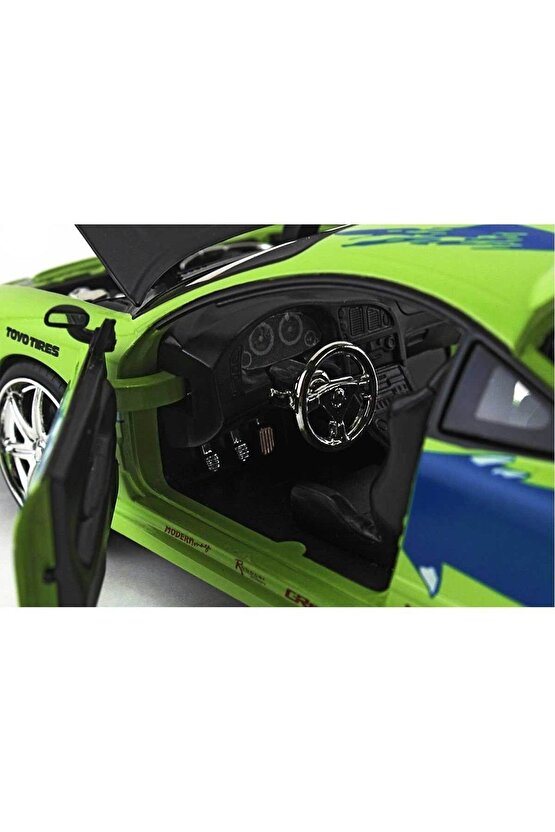 1:24 Fast Furious Model Araba - BrianS Mitsubishi Eclipse