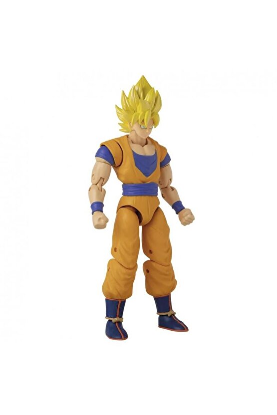 Dragon Ball 16 cm Poz Verilebilir Figür Super Saiyan Goku - Dragon Stars Serisi 36192