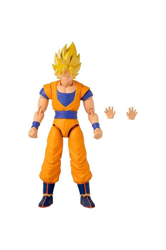 Dragon Ball 16 cm Poz Verilebilir Figür Super Saiyan Goku - Dragon Stars Serisi 36192