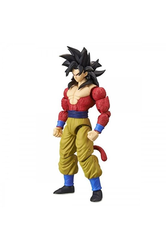 16 Cm Dragon Ball Super Saiyan 4 Goku Poz Verilebilir Figür, Dragon Stars Serisi