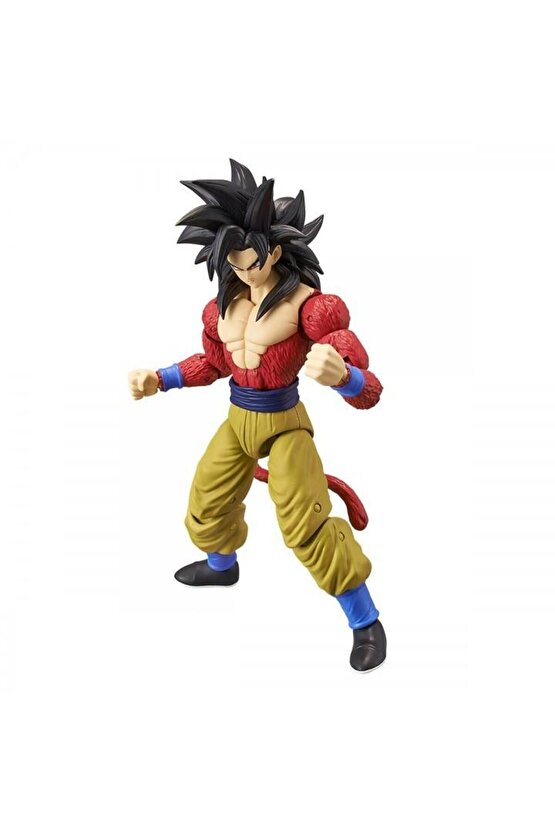 16 Cm Dragon Ball Super Saiyan 4 Goku Poz Verilebilir Figür, Dragon Stars Serisi