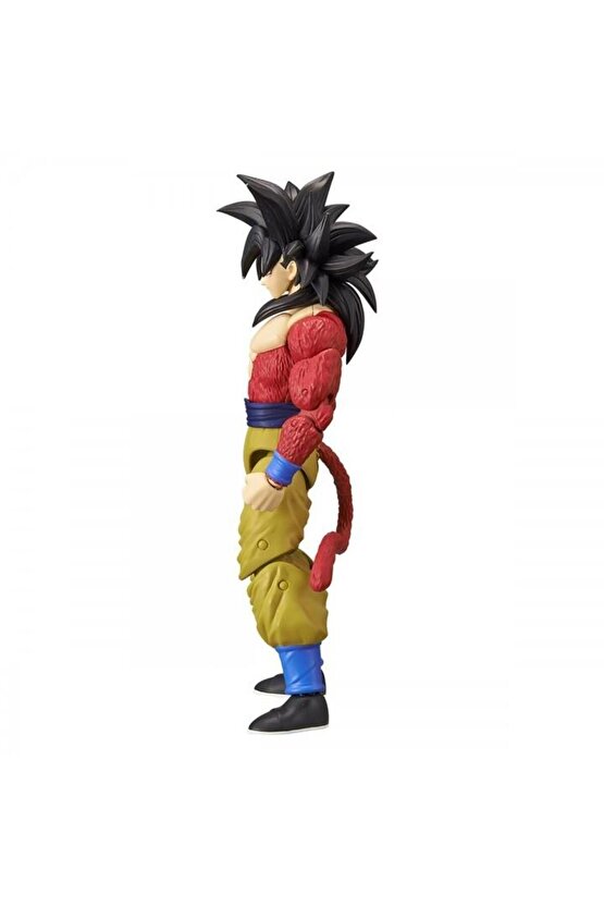 16 Cm Dragon Ball Super Saiyan 4 Goku Poz Verilebilir Figür, Dragon Stars Serisi