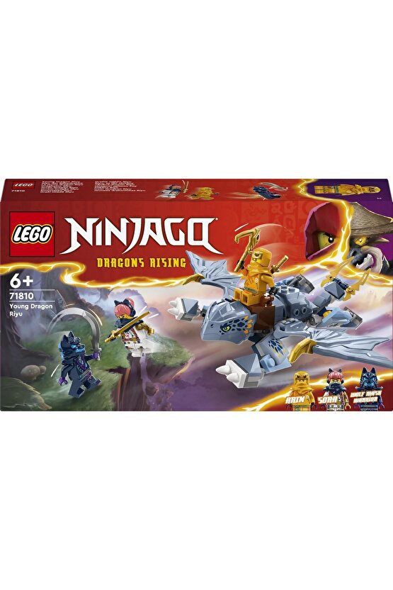 ® NINJAGO® Genç Ejderha Riyu 71810 - 6 Yaş ve Üzeri İçin Yapım Seti (132 Parça)