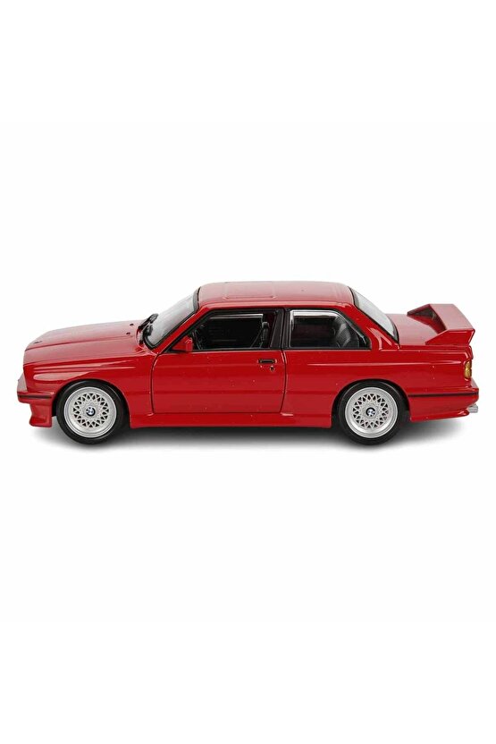 1:24 BMW M3 1998 Model Araba - Kırmızı