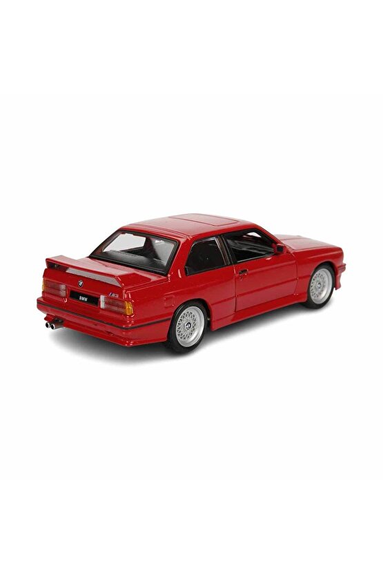 1:24 BMW M3 1998 Model Araba - Kırmızı