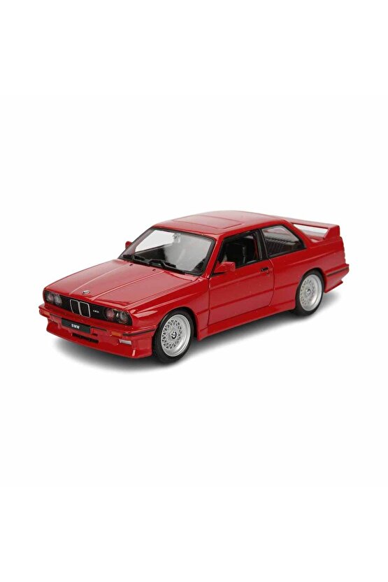 1:24 BMW M3 1998 Model Araba - Kırmızı