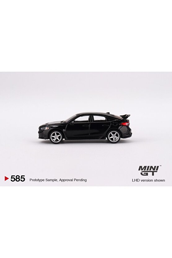 164 Ölçek Koleksiyonluk Model Araç Mgt00585 Honda Civic Type R  Crystal Black Pearl 2023 W