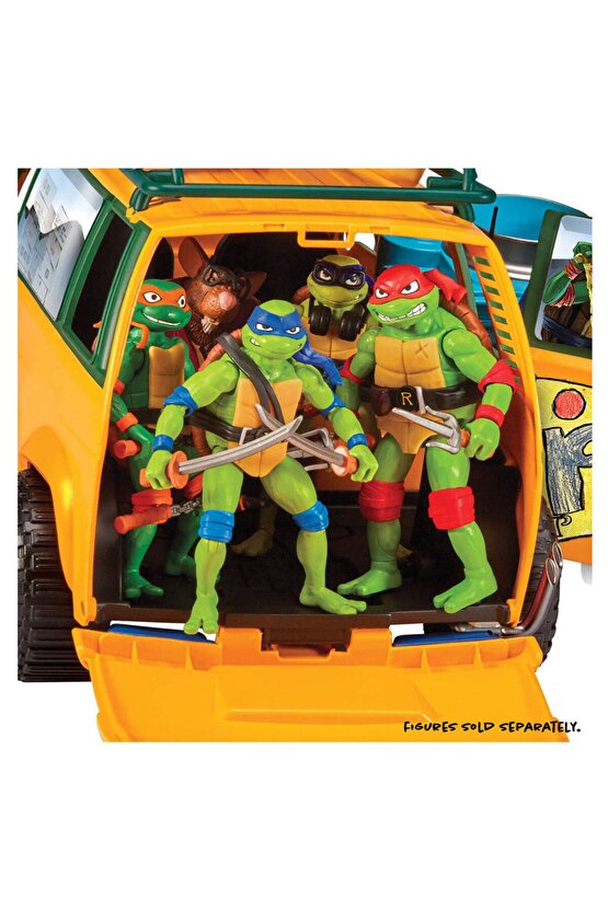 Tmnt Ninja Turtles Mutant Mayhem Karavan Pizzafire Delivery Turtle Van