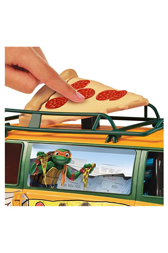 Tmnt Ninja Turtles Mutant Mayhem Karavan Pizzafire Delivery Turtle Van