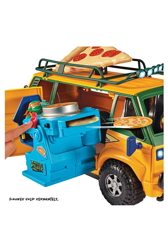 Tmnt Ninja Turtles Mutant Mayhem Karavan Pizzafire Delivery Turtle Van