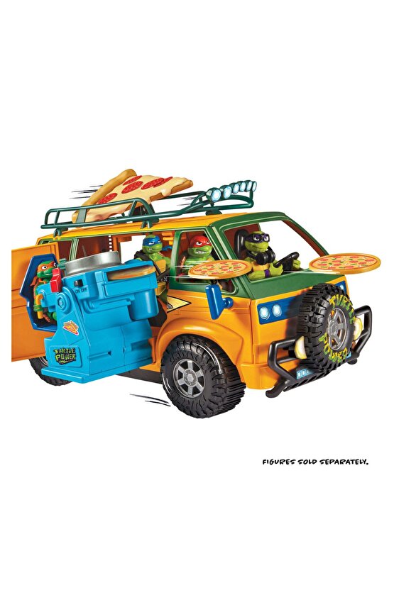 Tmnt Ninja Turtles Mutant Mayhem Karavan Pizzafire Delivery Turtle Van