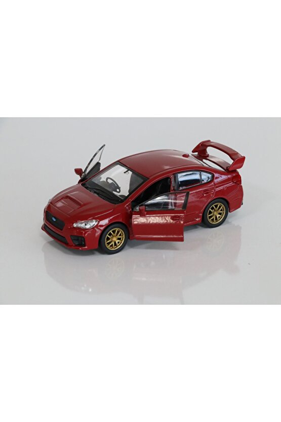 3lü Set 1:36 Ölçek Subaru İmpreza Diecast Model Metal Araba