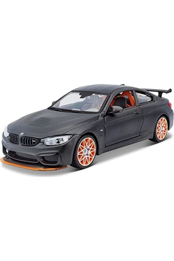 Bmw M4 Gts 124 Ölçek Diecast Model Araba Siyah