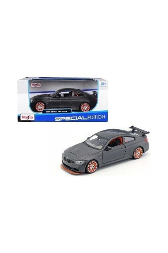 Bmw M4 Gts 124 Ölçek Diecast Model Araba Siyah