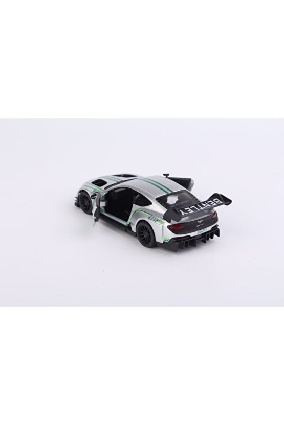 2018 Bentley Continental Gt3 - Çek Bırak 5inch. Lisanslı Model Araba,