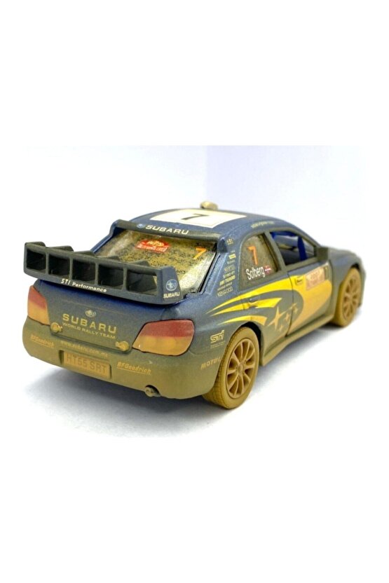 Subaru Impreza Wrc 2007 (çamurlu) Diecast Çekbırak Araba