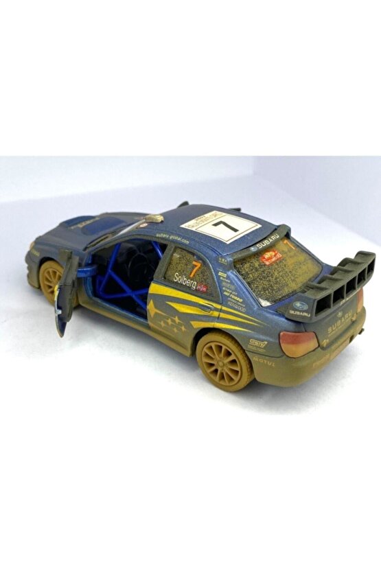 Subaru Impreza Wrc 2007 (çamurlu) Diecast Çekbırak Araba