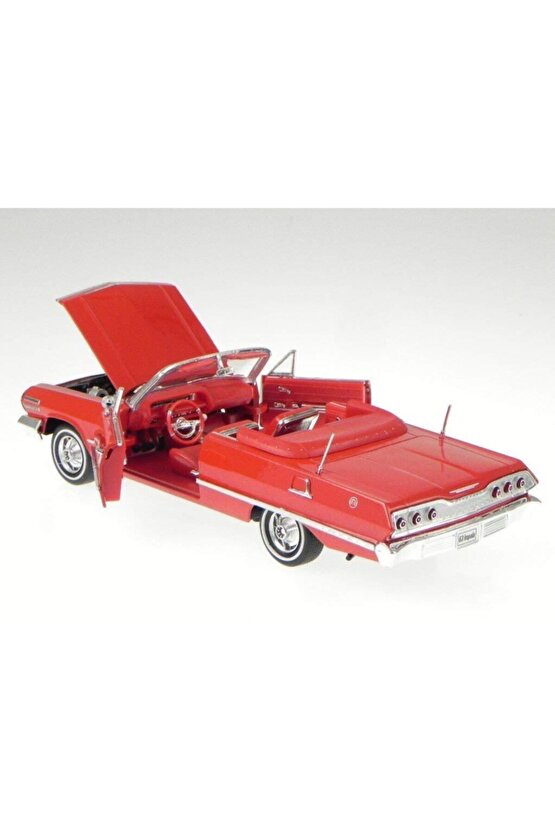 Chevrolet Impala 1963 Diecast 1.24 Metal Araba Orjinal