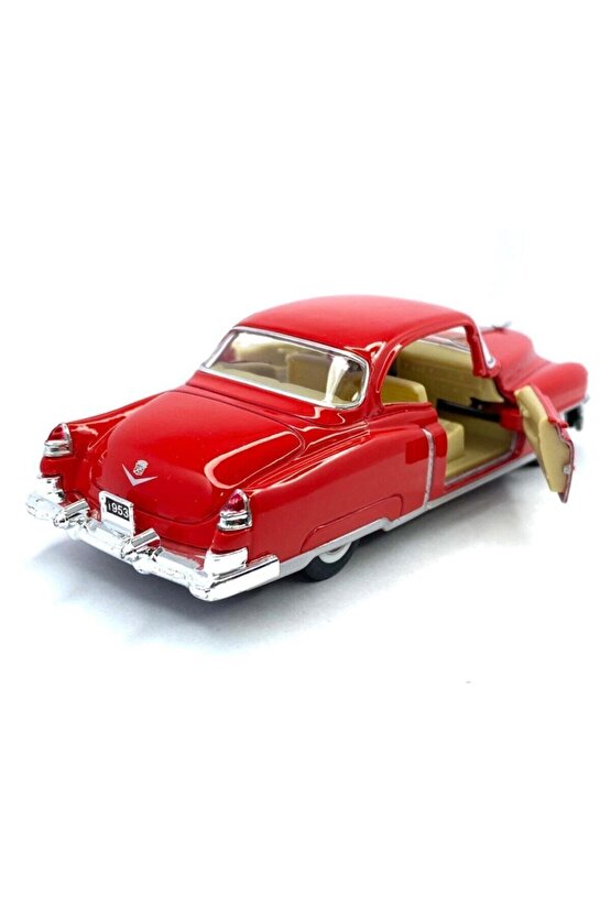 1953 Cadillac Serıes 62 Coupe Çek Bırak 5inch. Lisanslı Model Araba, Oyuncak Araba 1:43