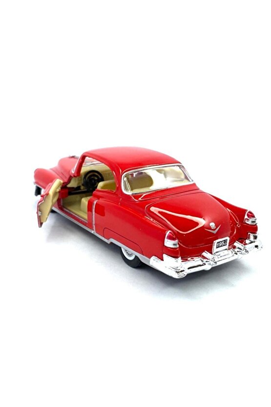 1953 Cadillac Serıes 62 Coupe Çek Bırak 5inch. Lisanslı Model Araba, Oyuncak Araba 1:43