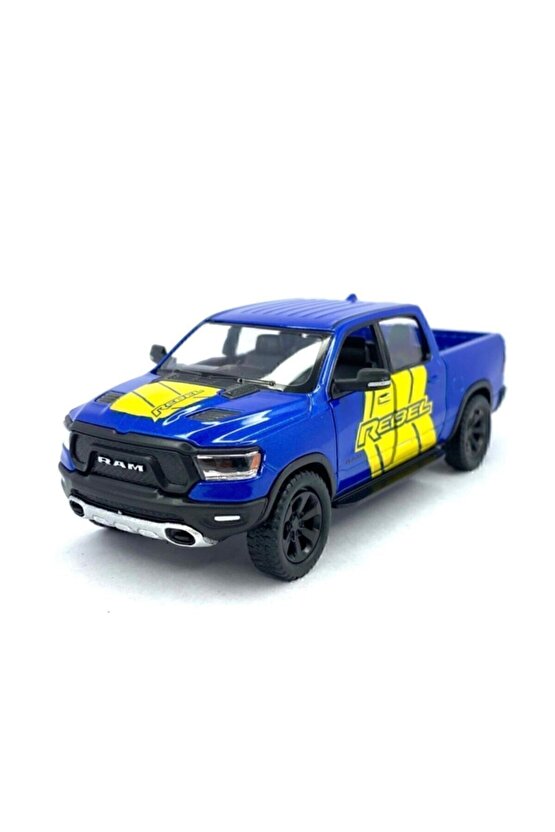 2019 Dodge Ram 1500 W - Çek Bırak 5inch. Lisanslı Model Araba, Oyuncak Araba 1:46