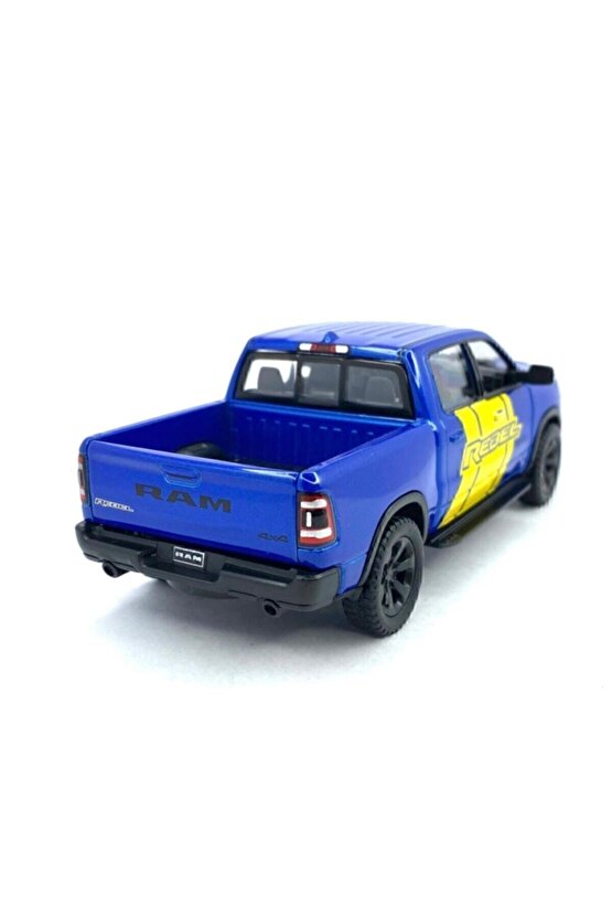 2019 Dodge Ram 1500 W - Çek Bırak 5inch. Lisanslı Model Araba, Oyuncak Araba 1:46