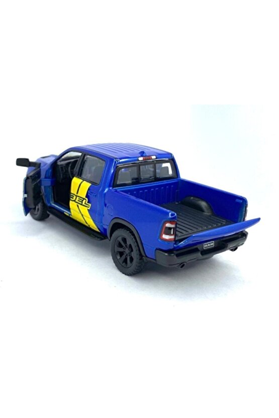 2019 Dodge Ram 1500 W - Çek Bırak 5inch. Lisanslı Model Araba, Oyuncak Araba 1:46