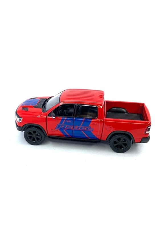 2019 Dodge Ram 1500 W - Çek Bırak 5inch. Lisanslı Model Araba, Oyuncak Araba 1:46