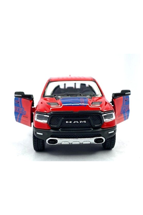 2019 Dodge Ram 1500 W - Çek Bırak 5inch. Lisanslı Model Araba, Oyuncak Araba 1:46