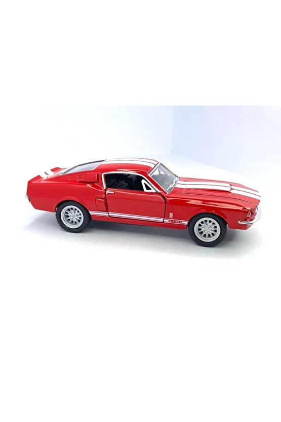 1967 Ford Shelby Gt - 500 - Çek Bırak 5inch. Lisanslı Model Araba, Oyuncak Araba 1:38