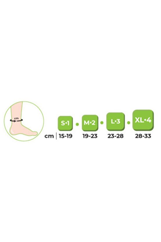 Örme Malleol Destekli Ayak Bilekliği 456