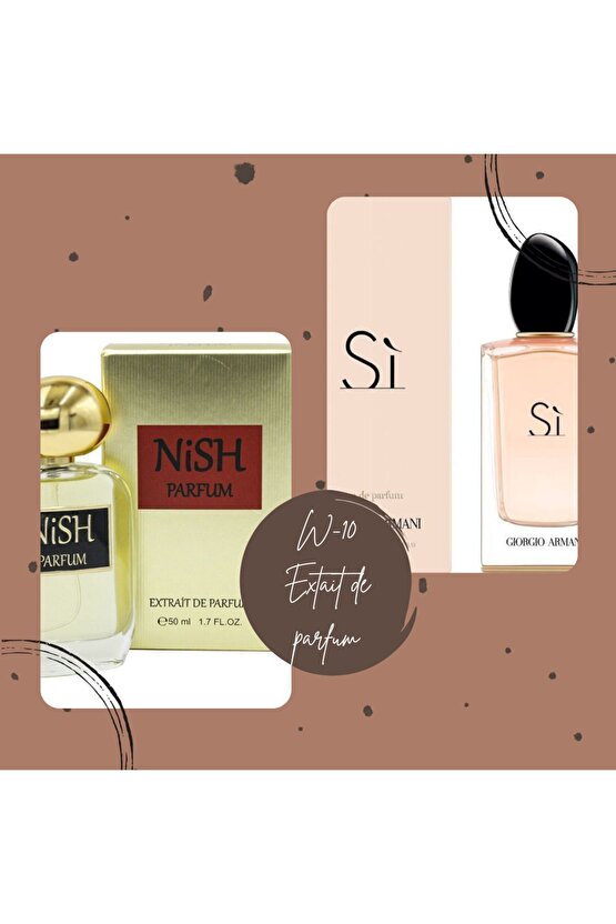 Nish Parfum W-10 Extrait De Parfum 50ml Floral-si