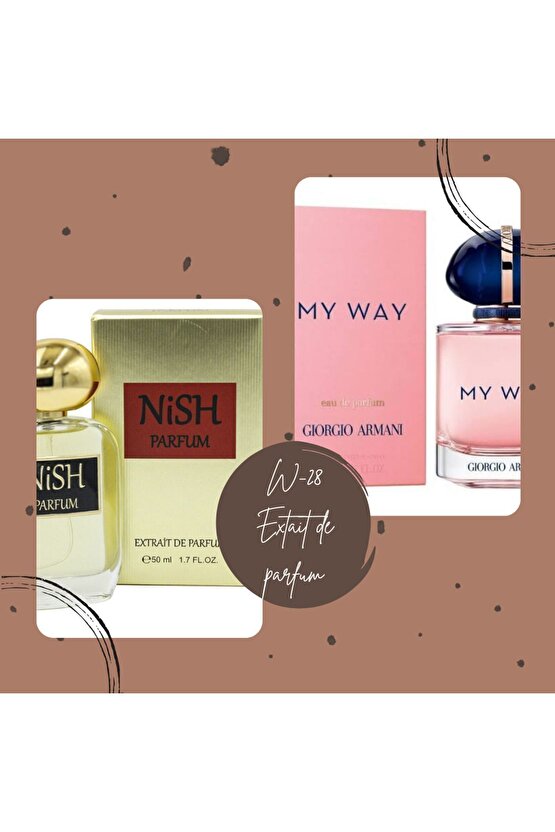 Nish Parfum W-28 Extrait De Parfum 50ml Floral-my Way