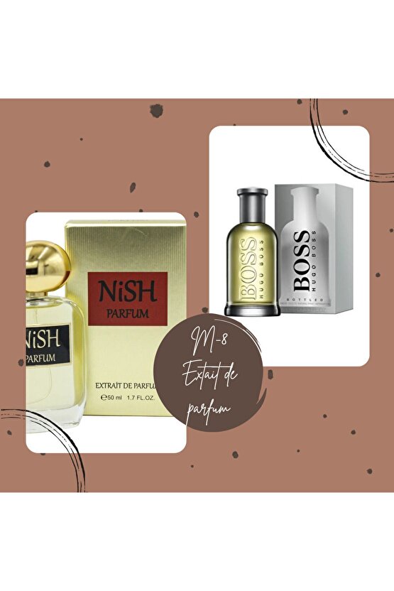 Nish Parfum M-8 Extrait De Parfum 50ml Woody-boss