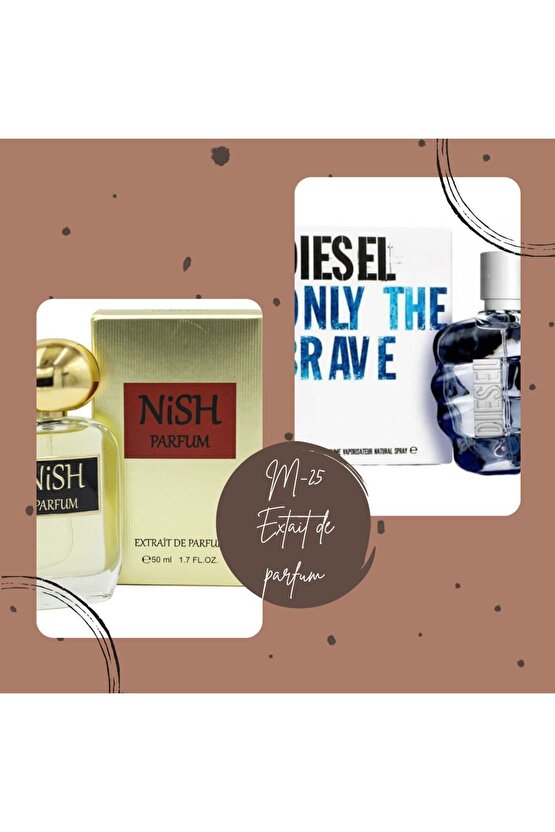 Nish Parfum M-25 Extrait De Parfum 50ml Woody-brave