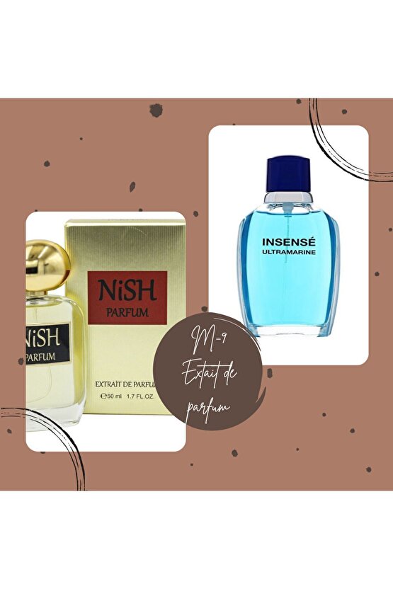 Nish Parfum M-9 Extrait De Parfum 50ml Fresh-ultra Marin