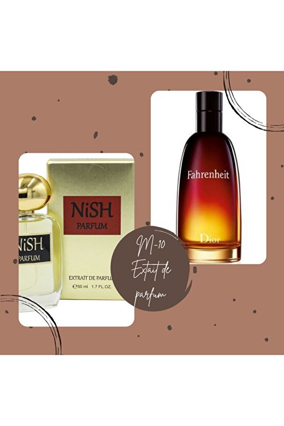 Nish Parfum M-10 Extrait De Parfum 50ml Spicy-fahrenheit