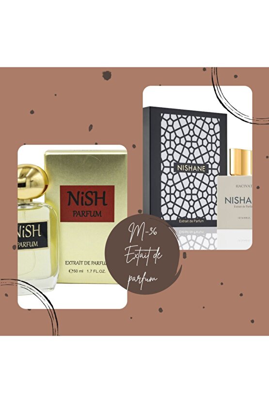 Nish Parfum M-36 Extrait De Parfum 50ml-hacıvat