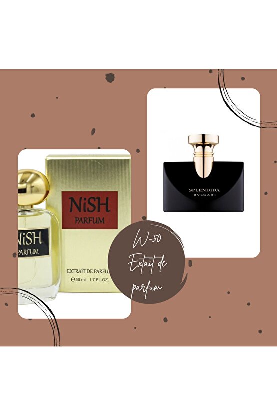 Nish Parfum W-50 Extrait De Parfum 50ml Floral-jasmin