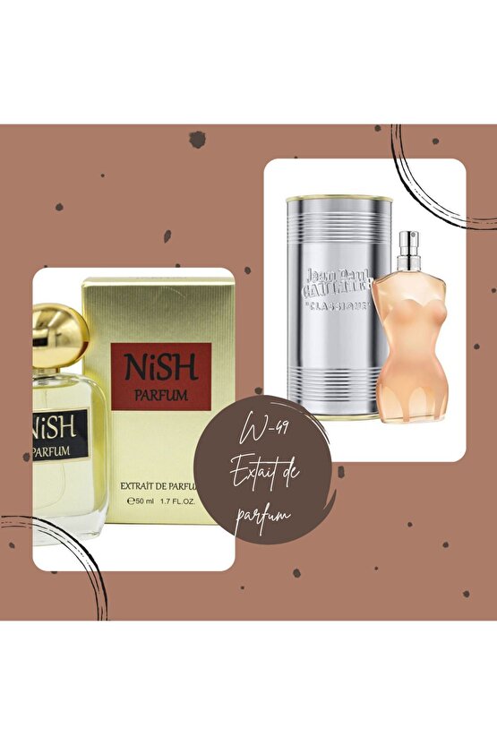 Nish Parfum W-49 Extrait De Parfum 50ml Oriental-gaultier