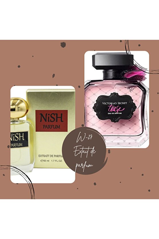 Nish Parfum W-27 Extrait De Parfum Floral-tease