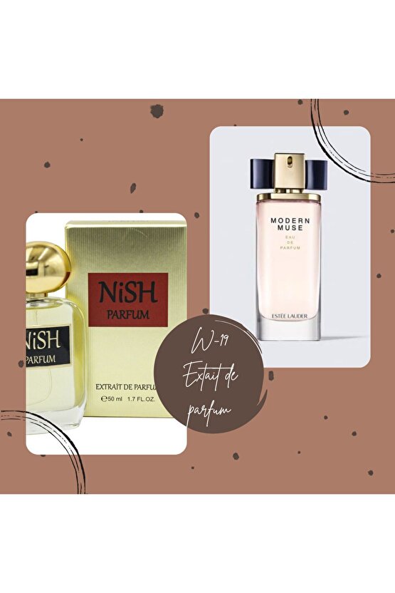 Nish Parfum W-19 Extrait De Parfum 50ml Floral-modern Muse