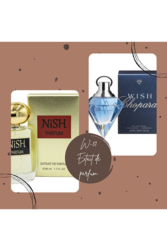 Nish Parfum W-51 Extrait De Parfum 50ml Oriental-wish