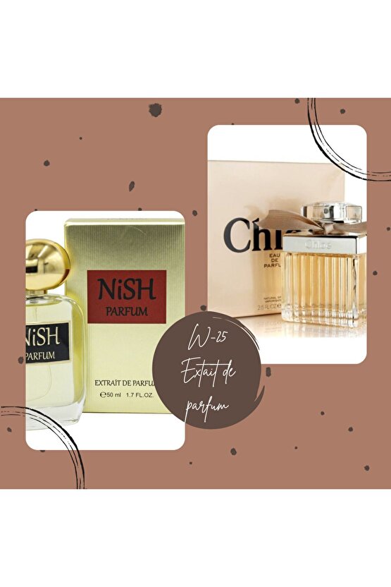 Nish Parfum W-25 Extrait De Parfum 50ml Floral-chole